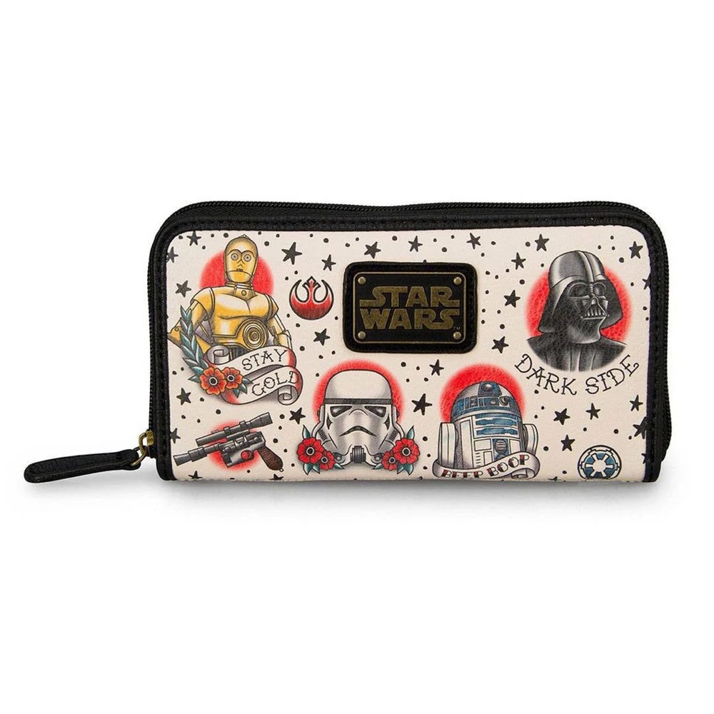 Loungefly x Star Wars Tattoo Print Wallet